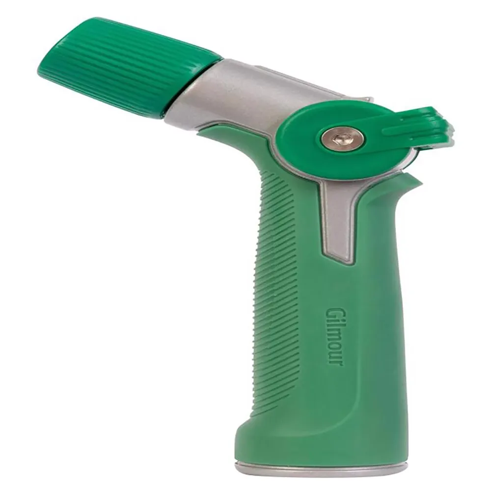Boquilla de riego de metal multipatrón ajustable Gilmour de 7 patrones