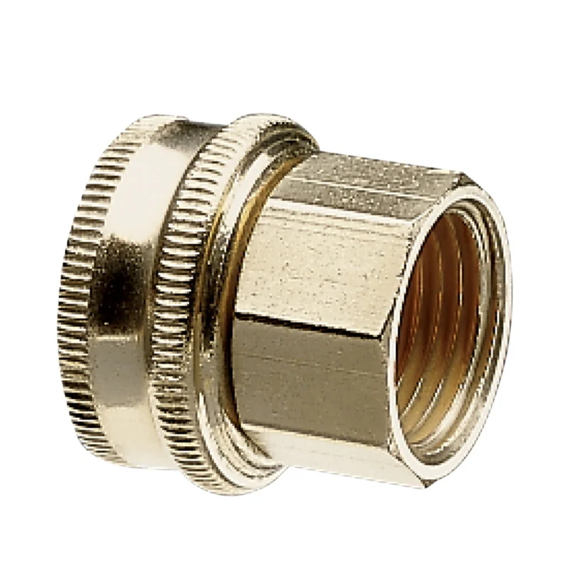 Gilmour 1/2 X 3/4 Brass Threaded Double Female Swivel Hose Connector - Deal Week