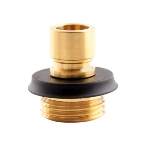 Grifo con conector rápido macho de latón Gilmour