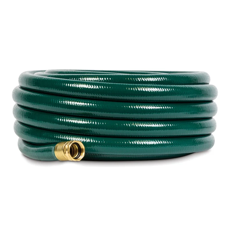 Manguera gris de alta resistencia Gilmour Flexogen de 3/4 pulg. de diámetro x 50 pies de largo