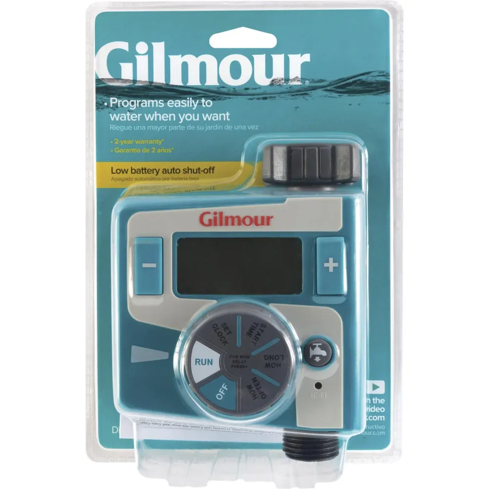 Temporizador de agua programable de 1 zona Gilmour