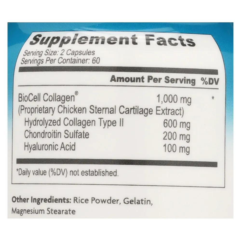 Colágeno BioCell de Health Logics - 120 cápsulas