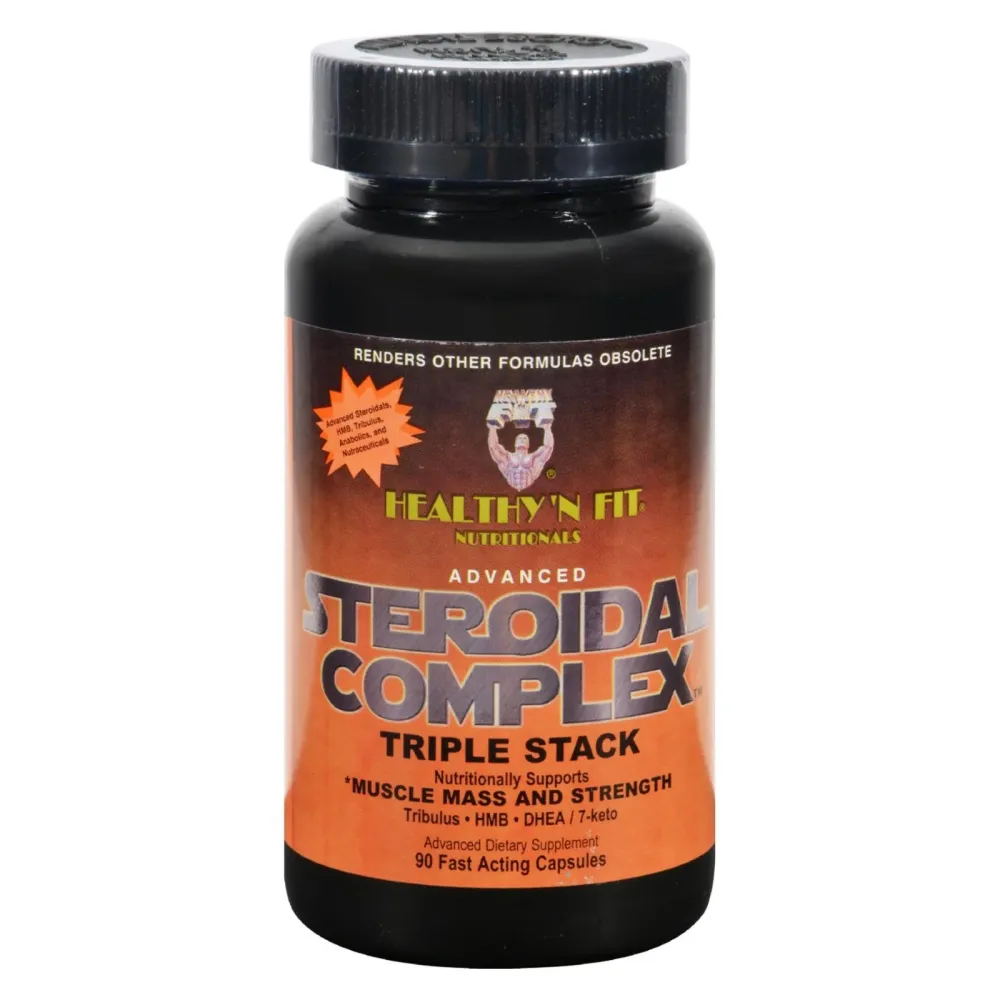 Complejo esteroide avanzado Healthy 'N Fit - 90 cápsulas