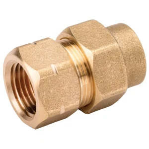Home-Flex 3/4 . Compression X 3/4 . D FPT Brass Female Adapter - Deal Week