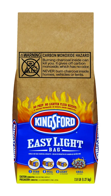 Briquetas de carbón Kingsford Easy Light Original, 2,8 lb.