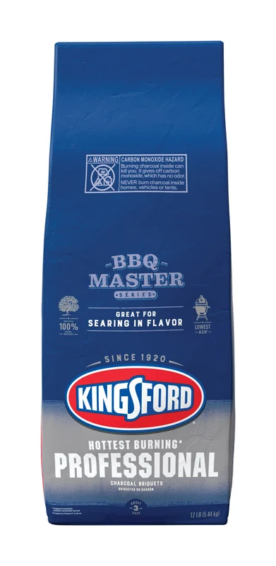 Briquetas de carbón de mezcla premium profesional Kingsford de 11,1 lb.