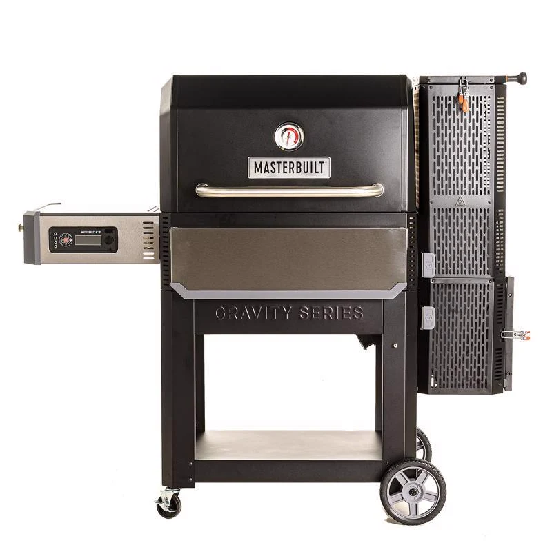 Parrilla y ahumador carbón digital Masterbuilt Gravity Series 1050 de 30 pulgadas, color negro