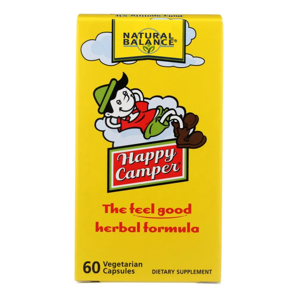 Natural Balance Happy Camper - 60 cápsulas vegetarianas