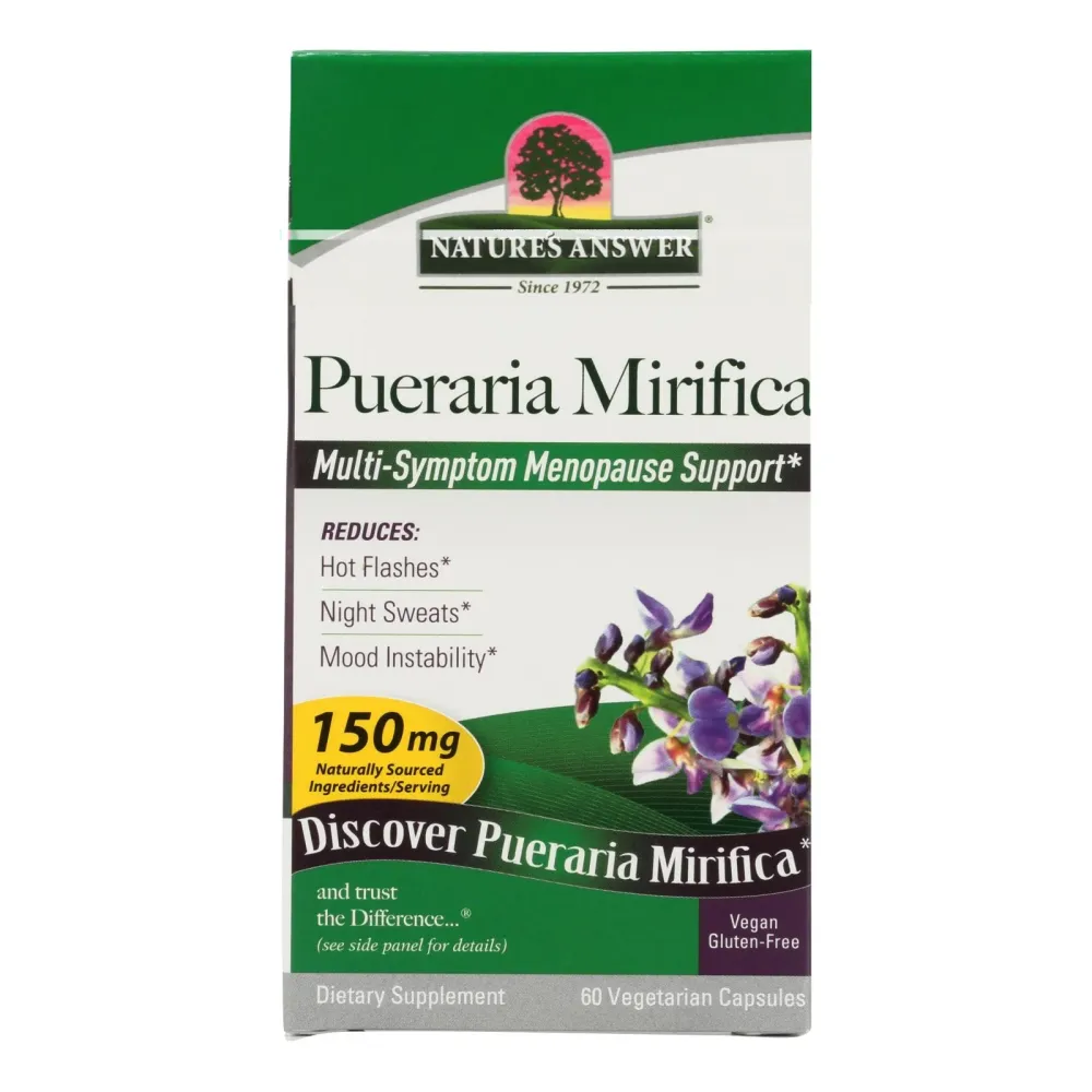 Respuesta de la naturaleza - Pueraria Mirifica Estro Balance - 60 cápsulas vegetarianas Nature'S Answer