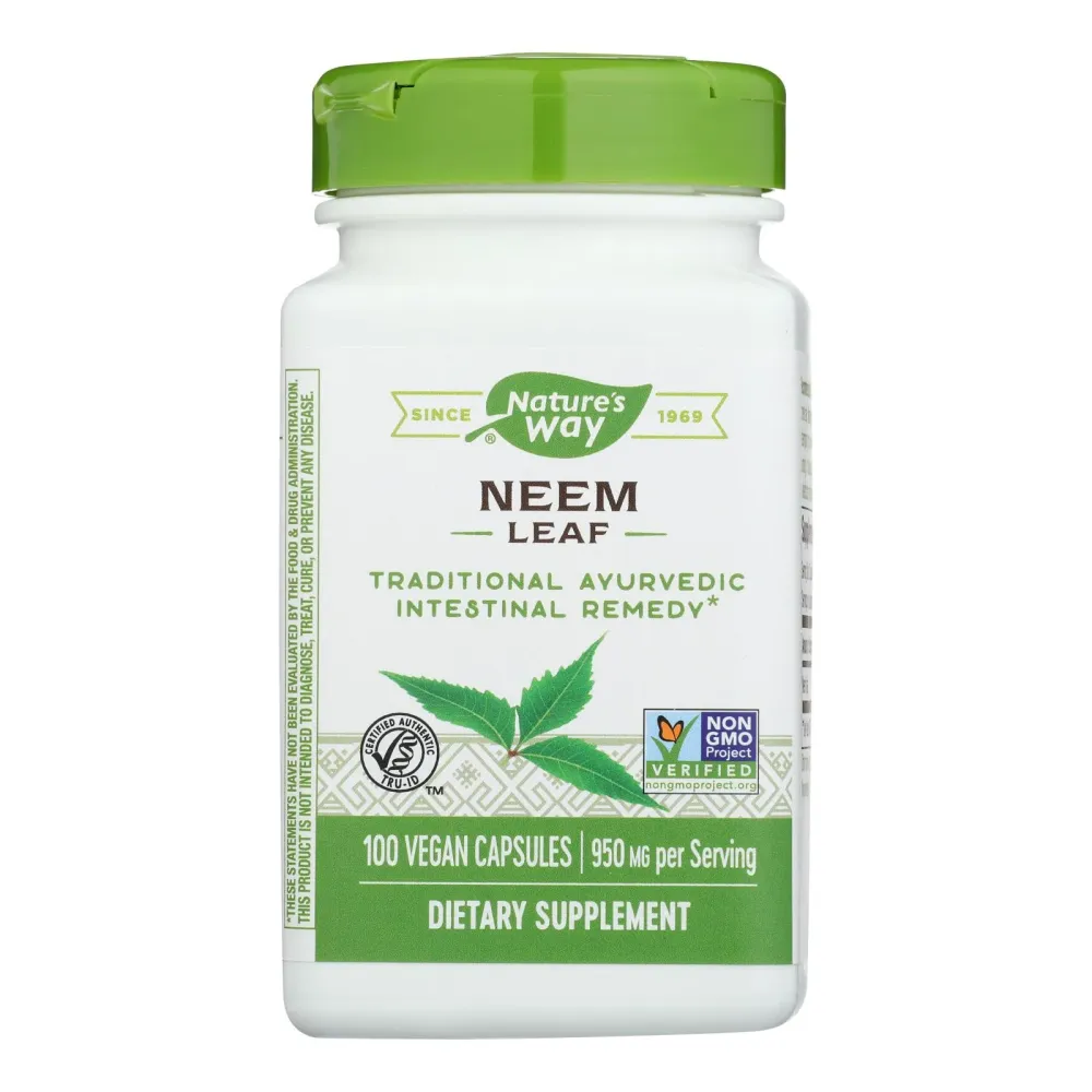 Nature's Way - Neem - 475 mg - 100 cápsulas