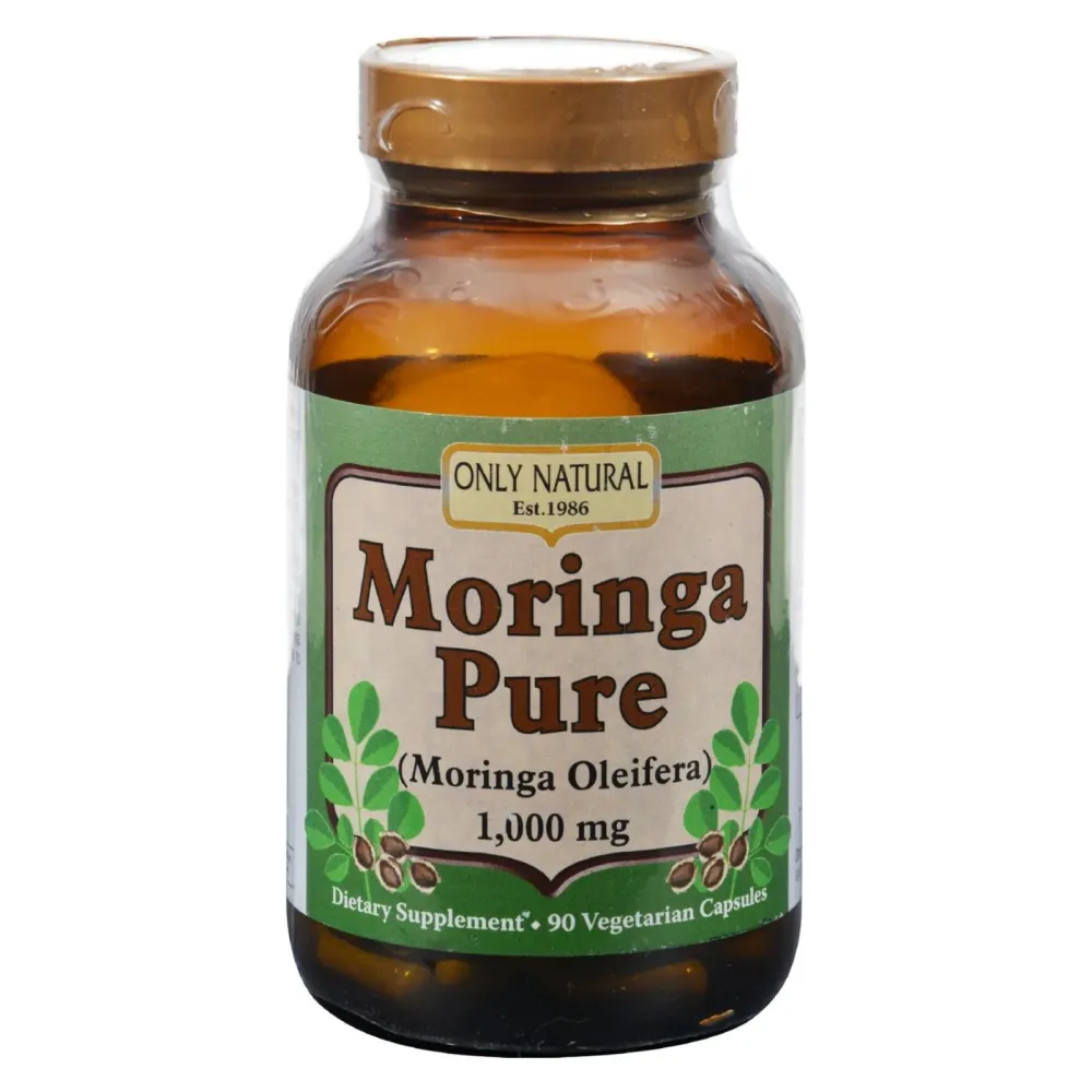 Moringa pura Only Natural - 90 cápsulas