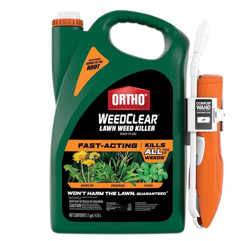 Herbicida líquido Ortho WeedClear para césped, listo para usar, 1,33 gal.