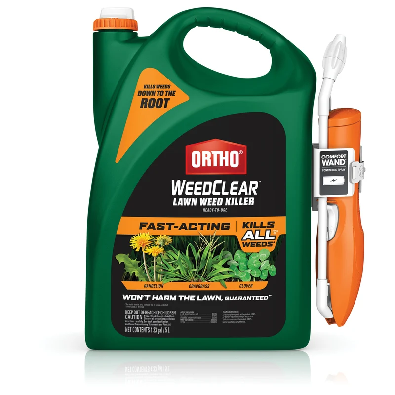Herbicida líquido Ortho WeedClear para césped, listo para usar, 1,33 gal.