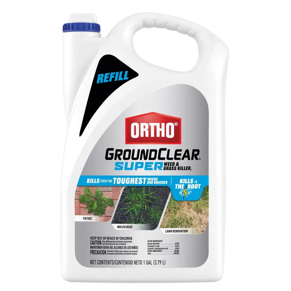 Recambio de herbicida y eliminador de malezas Ortho GroundClear, líquido listo para usar, 1 galón