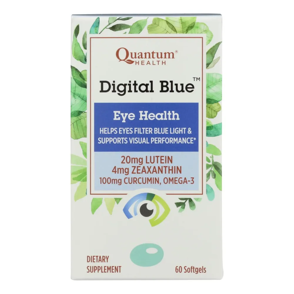 Quantum Research - Digital Blue - Salud ocular - 60 cápsulas blandas Quantum Health