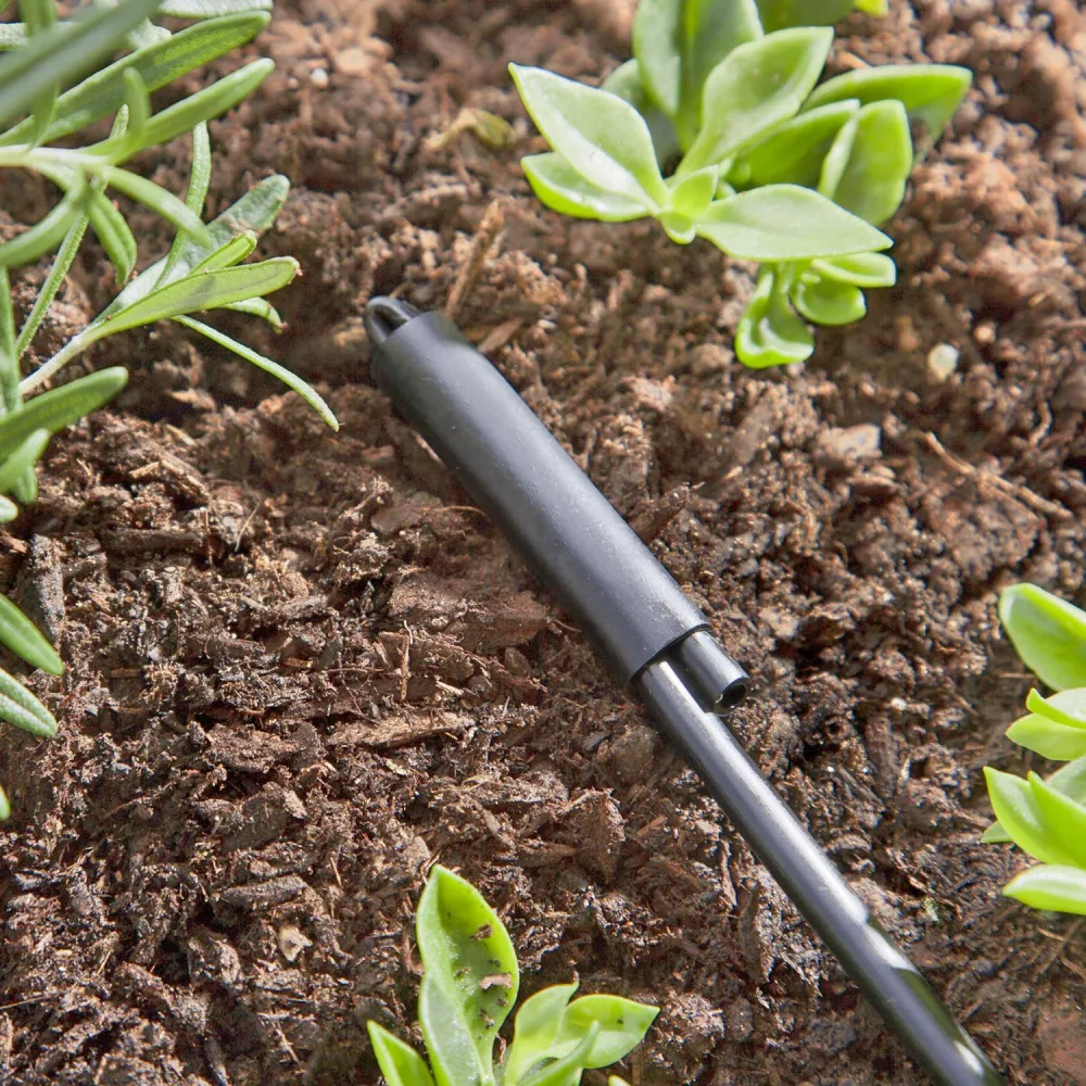 Abrazadera para extremo de tubo Raindrip de 1/4 pulg., paquete de 5