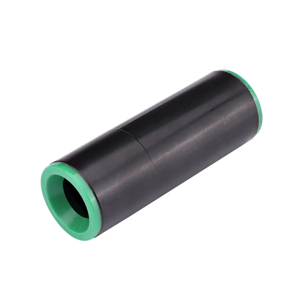 Acoplador de riego por goteo de compresión Raindrip de 1/2 x 5/8 pulg., paquete de 1