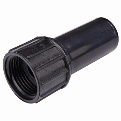 Adaptador giratorio de compresión para riego por goteo Raindrip de 3/4 pulg., paquete de 1