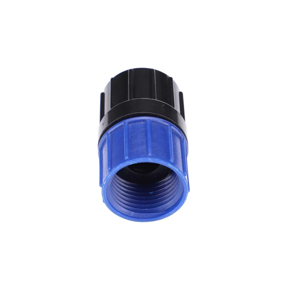 Adaptador giratorio para riego por goteo con rosca de 3/4 pulg. Raindrip, paquete de 1