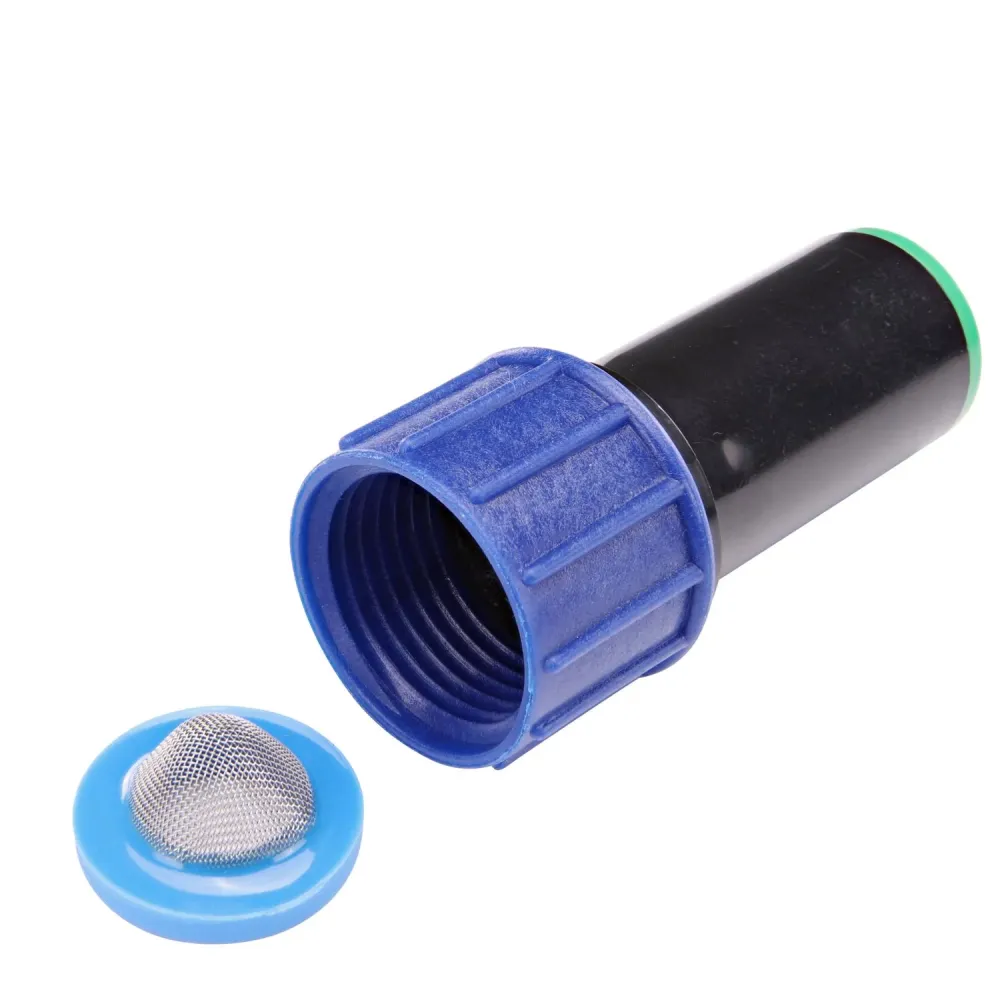 Adaptador giratorio para riego por goteo con rosca de 3/4 pulg. Raindrip, paquete de 1