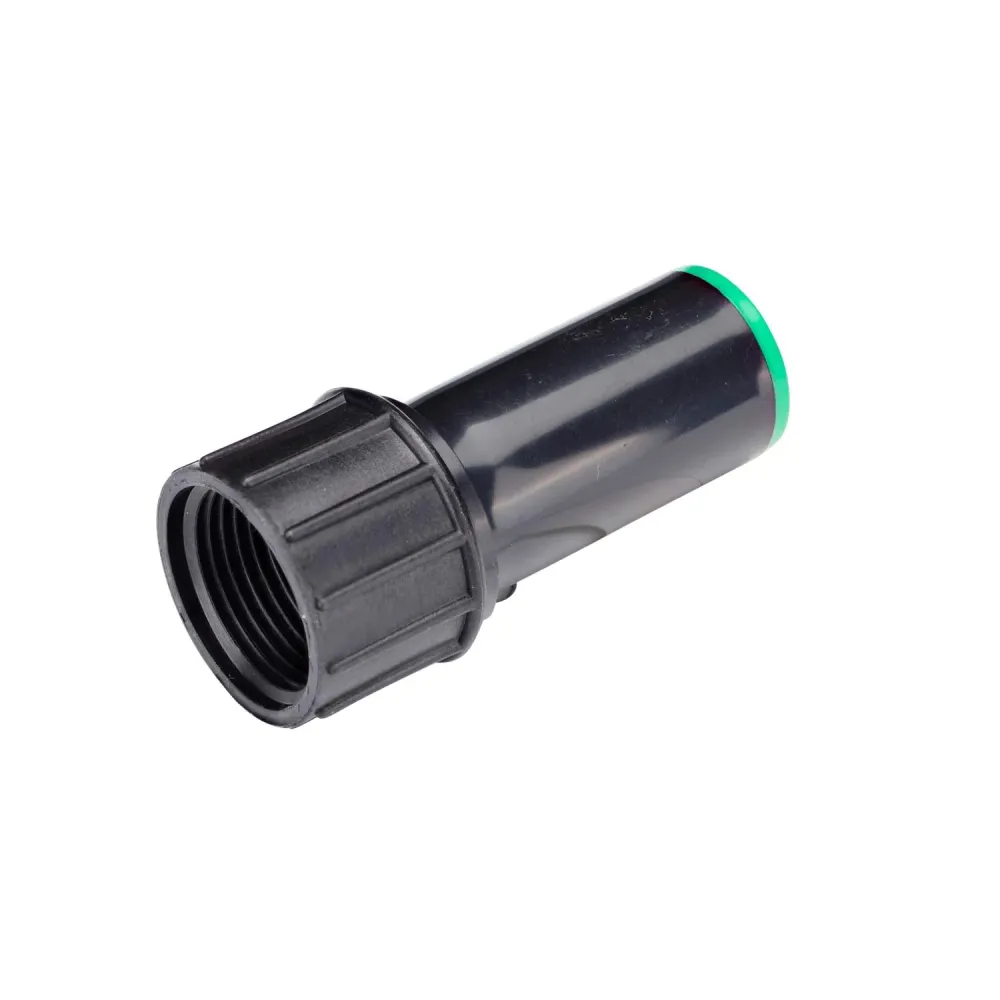 Adaptador giratorio para riego por goteo con rosca de 3/4 pulg. Raindrip, paquete de 1