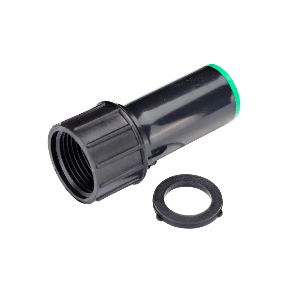 Adaptador giratorio para riego por goteo con rosca de 3/4 pulg. Raindrip, paquete de 1