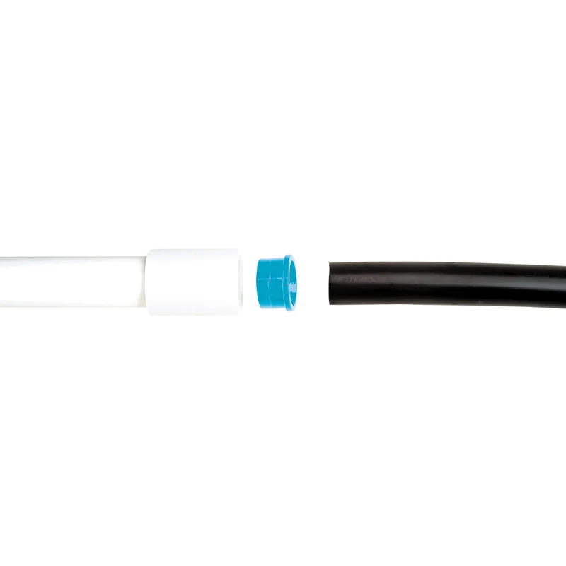 Adaptador de riego por goteo de compresión Raindrip de 0,710 , paquete de 25