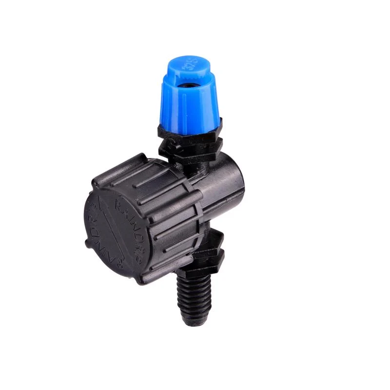Microaspersor de riego por goteo semicircular Raindrip de 20 gph, paquete de 10