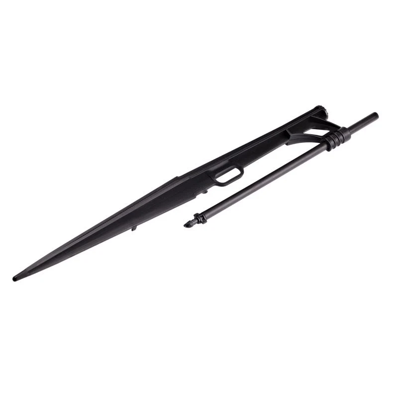 Raindrip para tuberí de riego por goteo de 1/4 pulg. Estaca de tuberí de 13 pulg. de alto, 1 paquete