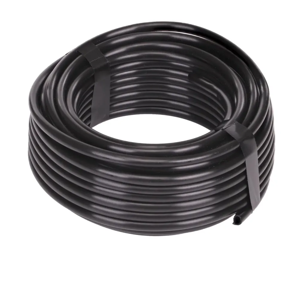 Tubo de riego por goteo de polietileno Raindrip de 1/4 pulg. de diámetro x 50 pies de largo