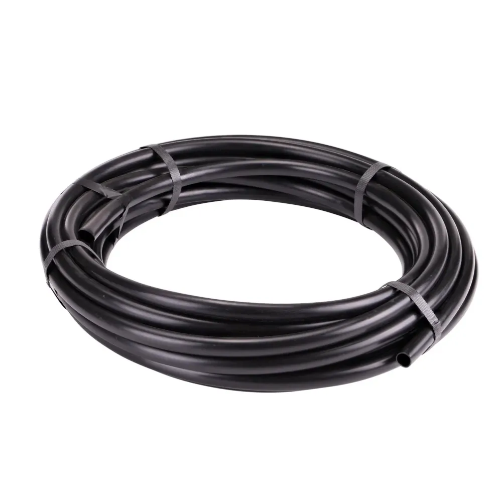 Tubo de riego por goteo de polietileno Raindrip de 0,710 pulg. de diámetro x 50 pies de largo
