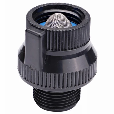 Válvula antisifón Raindrip para tuberí de 3/4 pulg., 2 pulg. de alto, paquete de 1 - Caja abierta