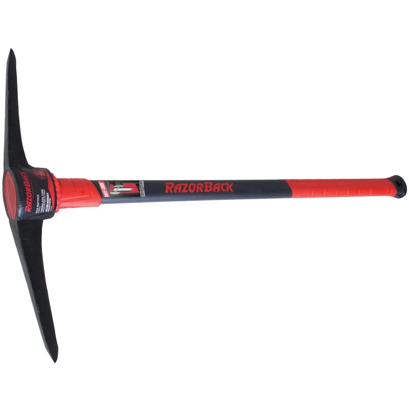 Azada con mango de fibra de vidrio Razor-Back de 6 lb