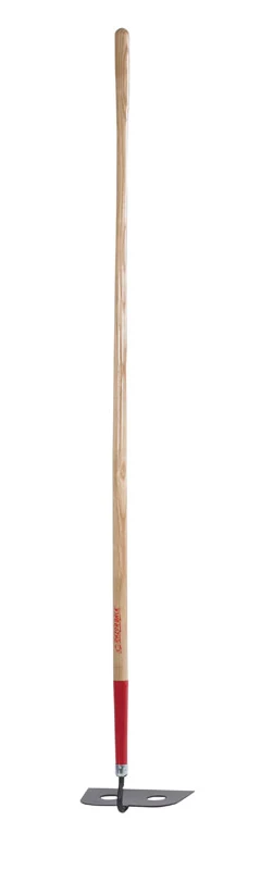 Azada de mortero de acero forjado con mango de madera de 66 pulgadas y parte trasera de navaja Razor-Back