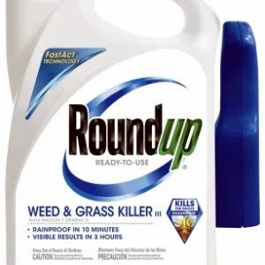Herbicida y eliminador de malezas Roundup listo para usar, 1 galón (paquete de 4)