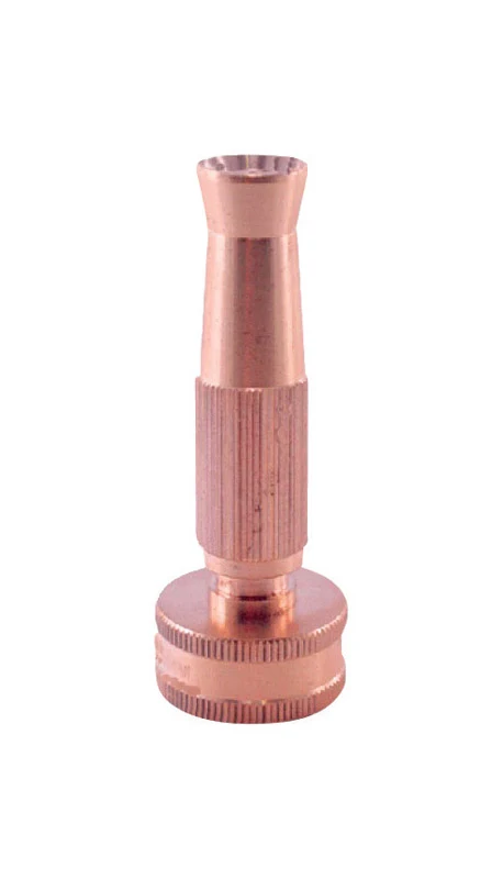 Boquilla de manguera de latón de alta presión Rugg de 1 patrón (paquete de 12).