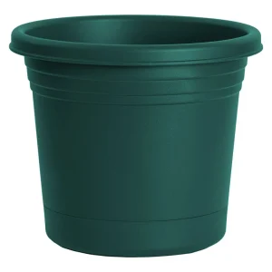 Maceta Rugg de poliresina verde - Oferta de la semana