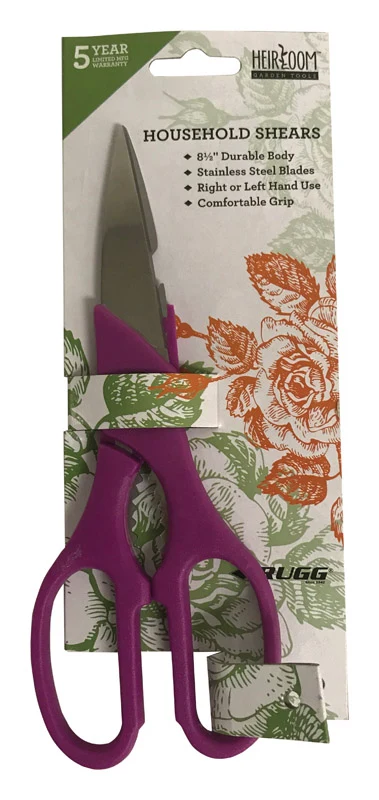 Tijeras de corte recto de acero al carbono Rugg Heirloom