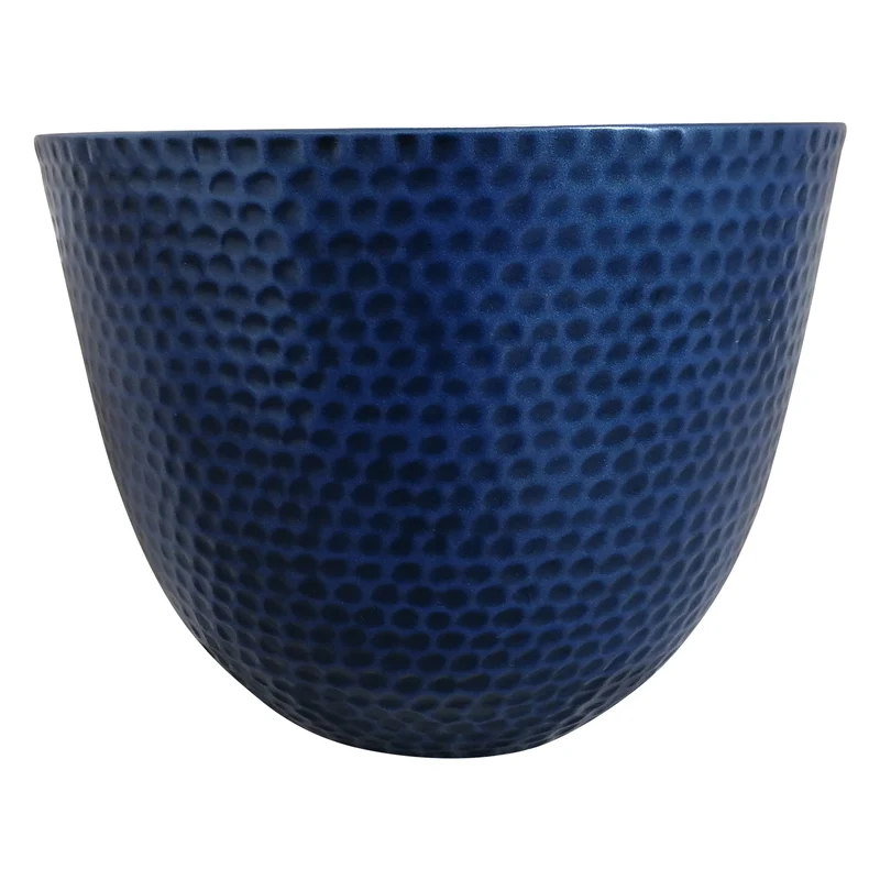 MACETA BARNT AZUL 12" Southern Patio