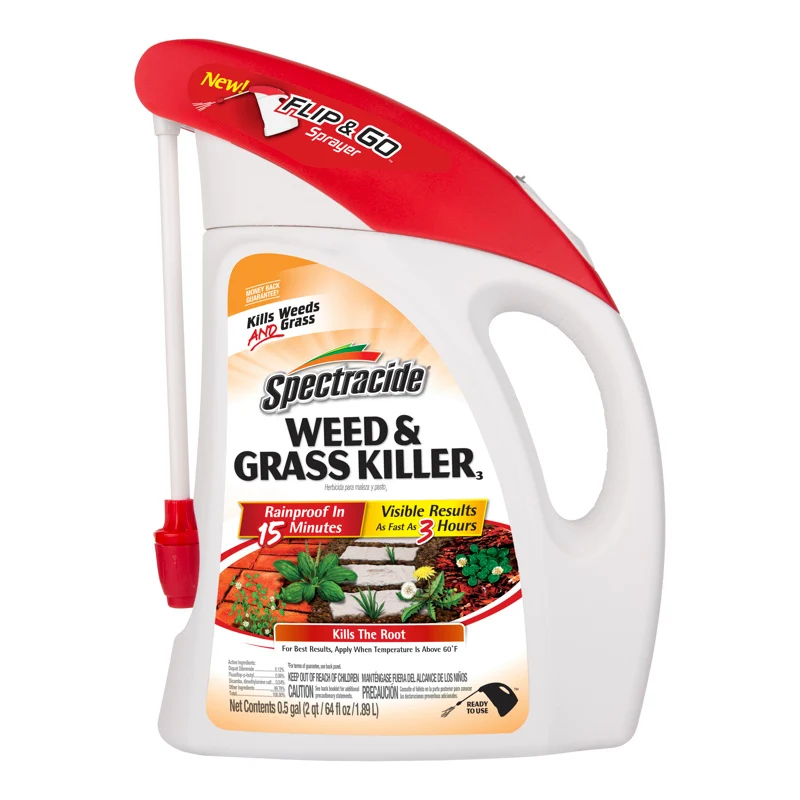 Herbicida y eliminador de malezas Spectracide listo para usar, líquido de 64 oz