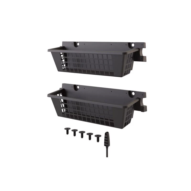 Cesta de plástico para cobertizo Suncast de 7 pulgadas de alto x 25 pulgadas de ancho x 7,25 pulgadas de profundidad - Caj...