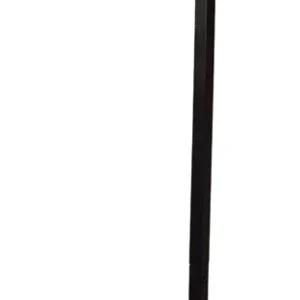 Colgador de manguera para montaje en poste de metal negro Suncast con capacidad de 150 pies