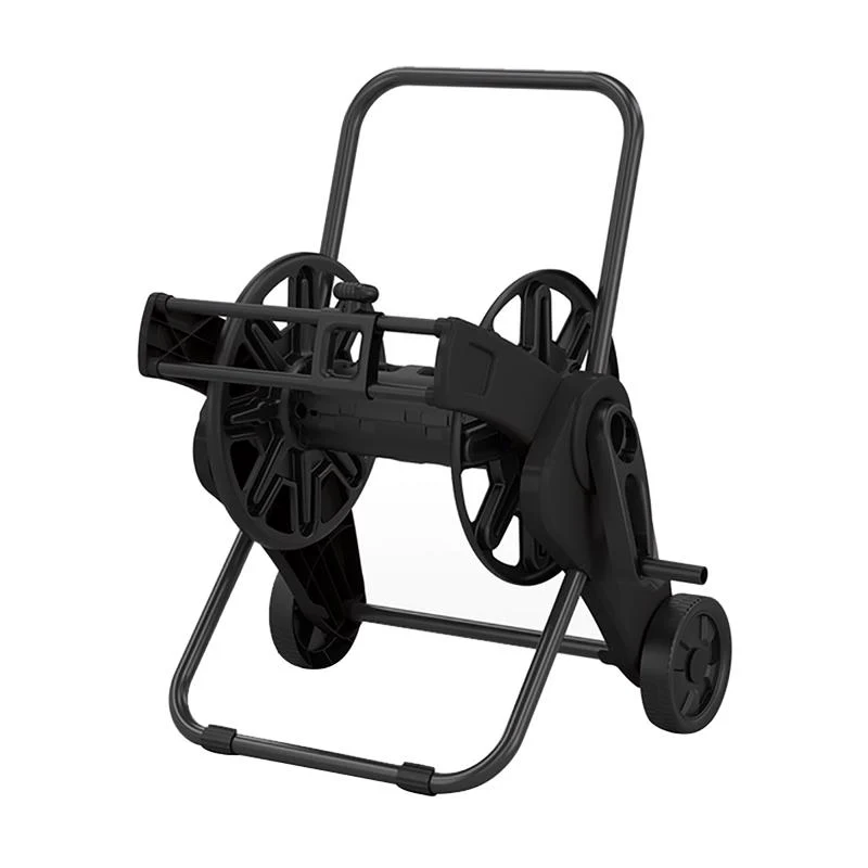 Suncast Hybrid Hosemobile - Carrete de manguera retráctil independiente de color negro con capacidad de 225 pies