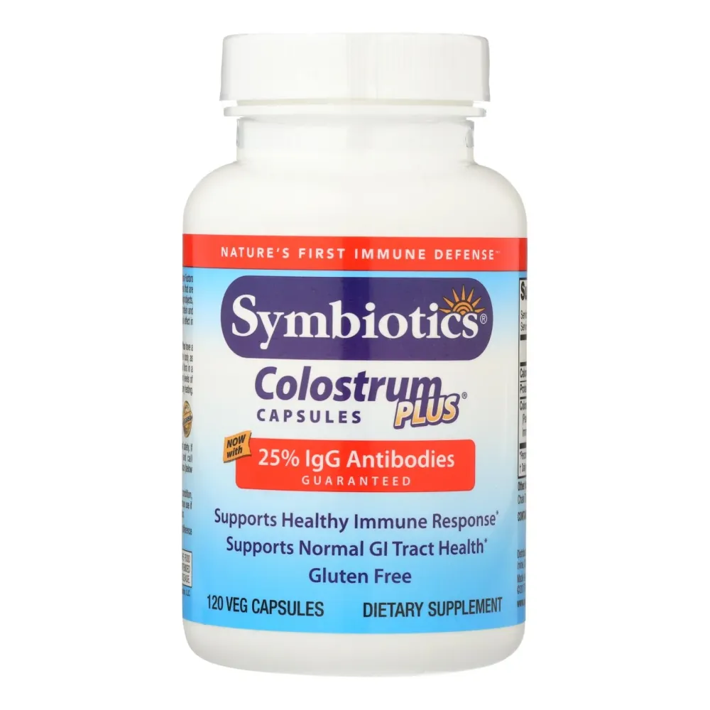 Colostrum Plus de Symbiotics - 480 mg - 120 cápsulas