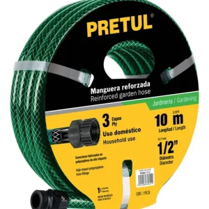 PRETUL 3 PLY 1/2" GARDEN HOSE 10M THE HOME EXPO