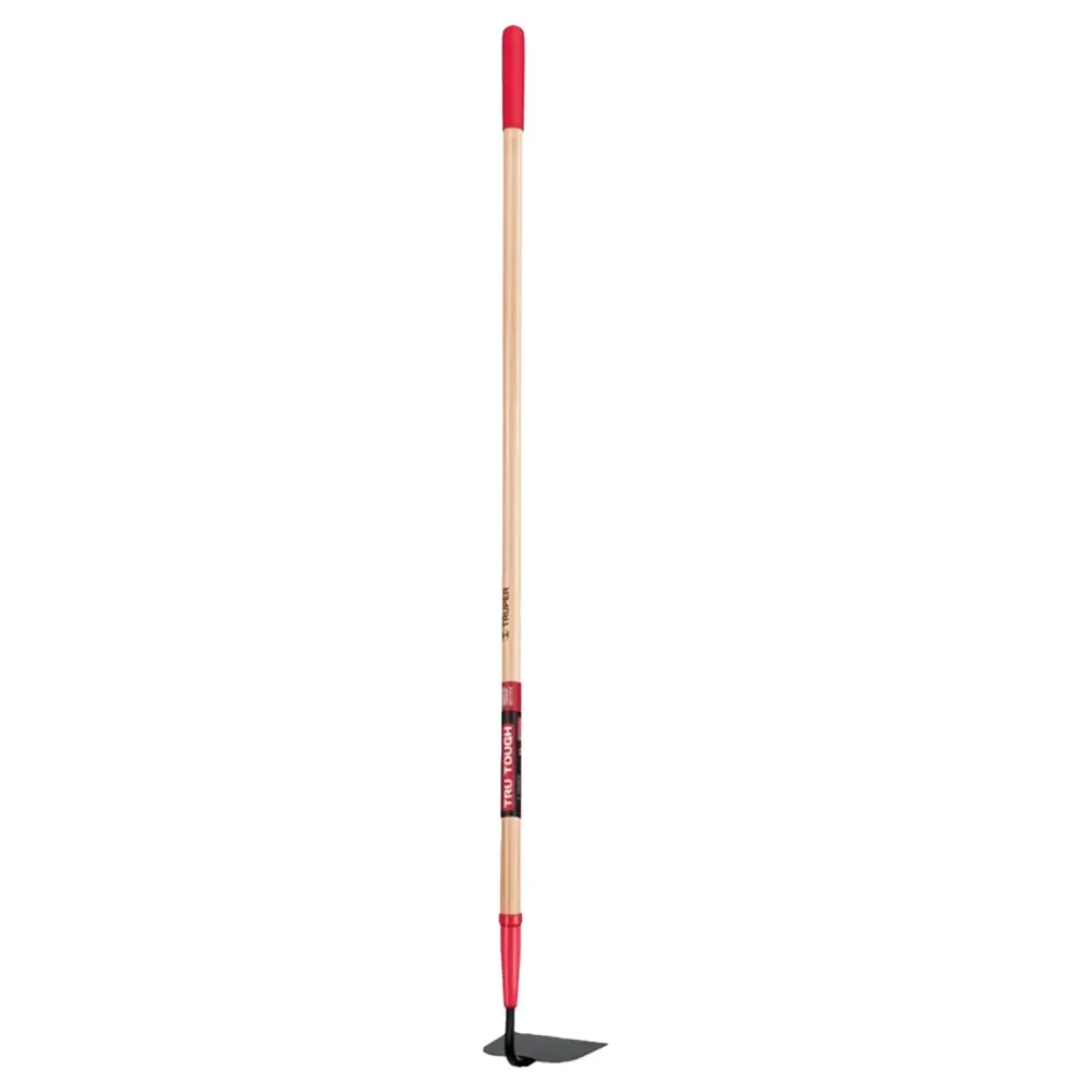 Azada de jardín de acero Truper Tru-Tough de 54 pulgadas con mango de madera (paquete de 6)