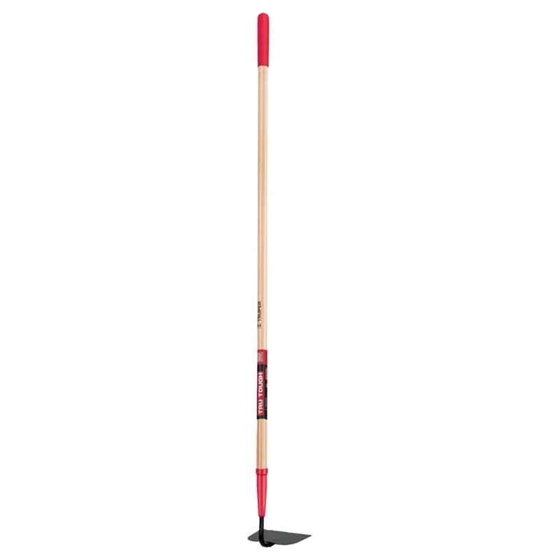 Azada de jardín de acero Truper Tru-Tough de 54 pulgadas con mango de madera (paquete de 6)