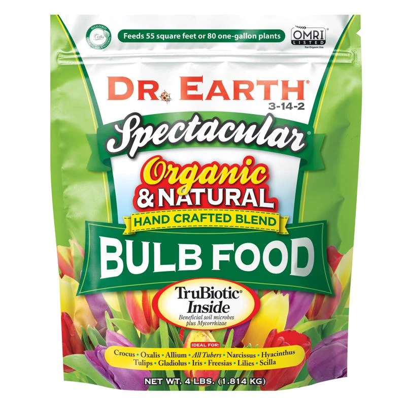 Alimento orgánico para bulbos de jacinto Dr. Earth Spectacular, 1.8 kg - Oferta de la semana