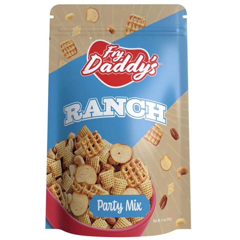 Mezcla para fiestas Ranch de Fry Daddy, bolsa de 12 oz (paquete de 12) FRY DADDY'S