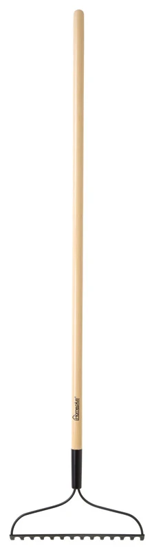 Rastrillo de madera con arco de acero Home Plus de 54 pulgadas de largo x 14 pulgadas de ancho (paquete de 6)